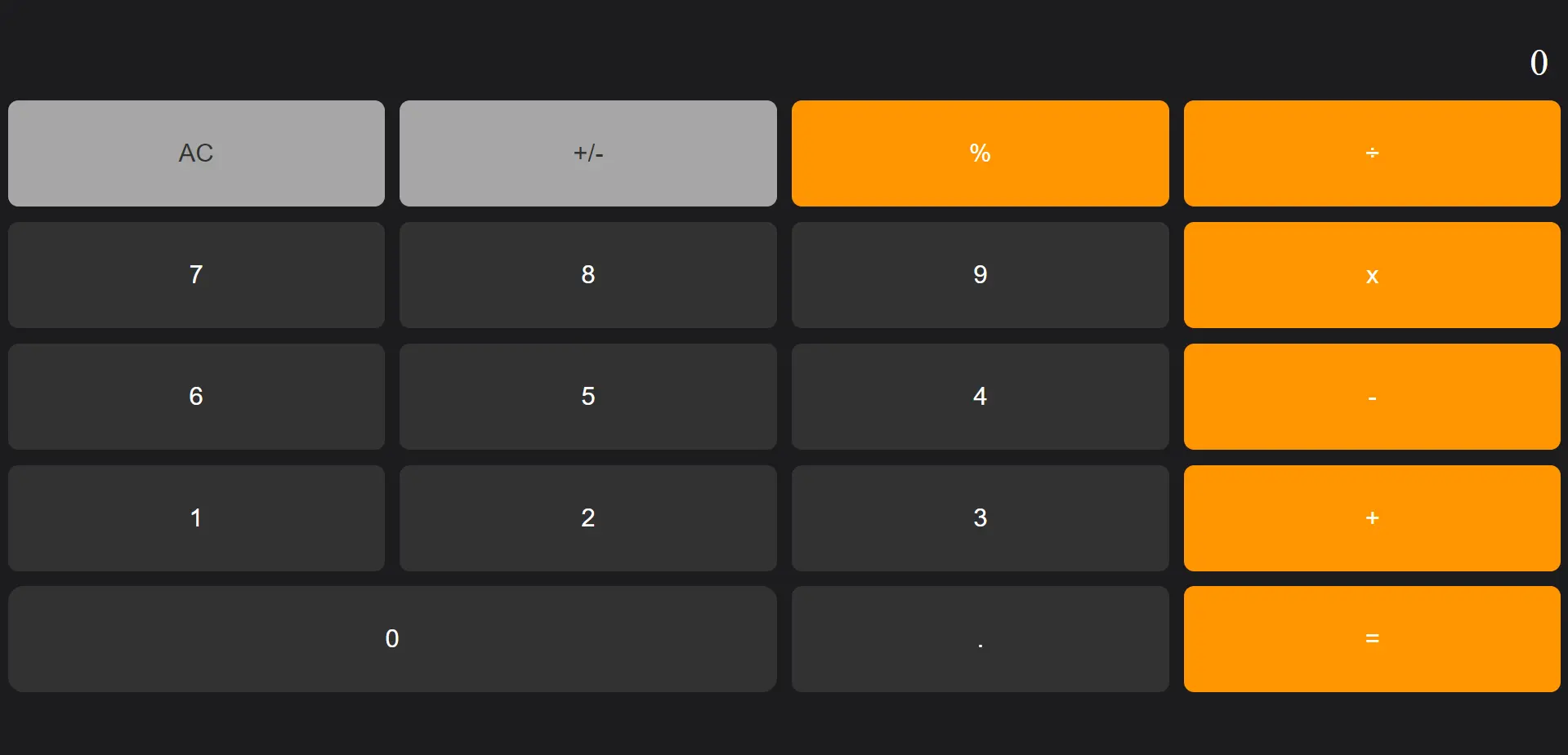 Calculator Project